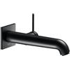 Keuco IXMO rubinetto lavabo a parete, 59516371202, IXMO nero opaco [Rubinetteria Bagno > Rubinetteria Lavabo]