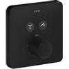 AXOR ShowerSelect Soft Cube termostatico, per vasca e doccia, 36707670, ShowerSelect Soft Cube nero opaco [Rubinetteria Bagno > Rubinetteria Vasca e Doccia]