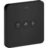 AXOR ShowerSelect Soft Cube deviatore da incasso, 36773670, ShowerSelect Soft Cube nero opaco [Rubinetteria Bagno > Rubinetteria Doccia]