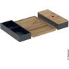 Geberit ONE inserto cassetto per mobile sottolavabo La: 59,2 cm, 502349001, ONE bambù/nero [Mobili da Bagno > Accessori per Mobili da Bagno]