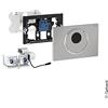 Geberit Sigma10 placca di azionamento Round, 115890SN6, Round Sigma10 [Placche di Scarico > Placche di Scarico per WC]