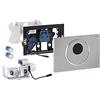 Geberit Sigma10 placca di azionamento Round, 115891SN6, Round Sigma10 [Placche di Scarico > Placche di Scarico per WC]