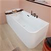 Villeroy & Boch Loop & Friends vasca da bagno ad angolo, con pannello laterale, UBA180LSF9CL00V-01, Loop & Friends bianco [Vasche da Bagno > Vasche da Bagno ad Angolo]