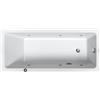 Duravit No.1 vasca da bagno rettangolare, 760488000JP1000+791205000001000, No.1 bianco [Vasche Idromassaggio > Vasche Idromassaggio Rettangolari]