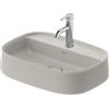 Duravit Zencha lavabo da appoggio, 2374556771, Zencha grigio opaco [Lavabi > Lavabi da Appoggio]