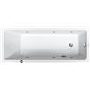 Duravit No.1 vasca da bagno rettangolare, 760489000JP1000+791205000001000, No.1 bianco [Vasche Idromassaggio > Vasche Idromassaggio Rettangolari]