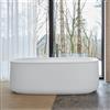 Duravit Zencha vasca da bagno freestanding, ovale, 700462000000000, Zencha bianco opaco [Vasche da Bagno > Vasche da Bagno Freestanding]