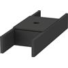 Duravit No.1 divisorio interno incluso coperchio, UV9644000000000, No.1 nero [Mobili da Bagno > Accessori per Mobili da Bagno]