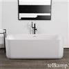 Tellkamp Piacere vasca da bagno rettangolare freestanding, 0100-239-00-A/WMWM, Piacere bianco opaco [Vasche da Bagno > Vasche da Bagno Freestanding]