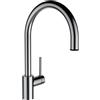 LAUFEN Twinplus rubinetto da cucina estraibile, orientabile, HF905446441000, Twinplus acciaio inox spazzolato [Rubinetteria da Cucina > Rubinetti da Cucina]