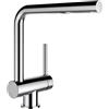 LAUFEN Twinplus rubinetto da cucina per installazione sottofinestra orientabile, HF905434100000, Twinplus cromo [Rubinetteria da Cucina > Rubinetti da Cucina per Installazione Sottofinestra]