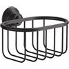 AXOR Montreux portaoggetti doccia, 42065340, Montreux nero cromato spazzolato [Accessori Bagno > Mensole Doccia]