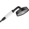 AXOR Montreux doccetta, 1 tipo di getto, 16320340, Montreux nero cromato spazzolato [Rubinetteria Bagno > Doccette / Supporti]