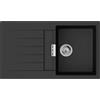 hansgrohe S52 lavello da cucina, 43356170, 345 S52 nero grafite [Lavelli da Cucina > per Base Sottolavello a partire da 45 cm]