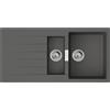 hansgrohe S52 lavello da cucina, 43357290, S52 S52 grigio pietra [Lavelli da Cucina > per Base Sottolavello a partire da 60 cm]