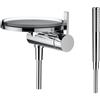 LAUFEN Kartell LAUFEN rubinetto doccia da incasso con miscelatore, H3313390041411, Kartell LAUFEN cromo/chiaro [Rubinetteria Bagno > Rubinetteria Doccia]