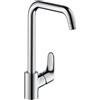 hansgrohe Focus M41 rubinetto da cucina, orientabile, 31821000, Focus M41 cromo [Rubinetteria da Cucina > Rubinetti da Cucina]