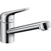 hansgrohe Focus M42 rubinetto da cucina, orientabile, 71866000, Focus M42 cromo [Rubinetteria da Cucina > Rubinetti da Cucina]