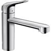 hansgrohe Focus M42 rubinetto da cucina, orientabile, 71864000, Focus M42 cromo [Rubinetteria da Cucina > Rubinetti da Cucina]