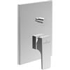 Villeroy & Boch Architectura Square miscelatore monocomando, per vasca e doccia, TVS12500300061, Architectura Square cromo [Rubinetteria Bagno > Rubinetteria Doccia]