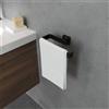 Villeroy & Boch Elements Striking anello portasciugamani, TVA152005000K5, Elements Striking nero opaco [Accessori Bagno > Portasciugamani]