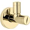 Herzbach LIVING valvola ad angolo, 1/2" x 3/8", 30.954780.1.03, LIVING; DEEP BLACK; DEEP GREY; DEEP WHITE; SIRO BLACK; SIRO WHITE; SIRO GREY; SIRO PVD GOLD oro [Rubinetteria Bagno > Rubinetti Filtro]