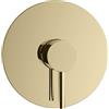 Herzbach SIRO PVD GOLD rubinetto doccia da incasso con miscelatore, 30.120555.1.03, SIRO PVD GOLD oro [Rubinetteria Bagno > Rubinetteria Doccia]