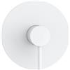 Herzbach SIRO WHITE rubinetto doccia da incasso con miscelatore, 30.120555.1.07, SIRO WHITE bianco opaco [Rubinetteria Bagno > Rubinetteria Doccia]