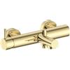 Herzbach SIRO PVD GOLD rubinetto vasca esterno, miscelatore monocomando, 30.120215.1.03, SIRO PVD GOLD oro [Rubinetteria Bagno > Rubinetteria Vasca]