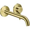 AXOR One rubinetto lavabo a parete, 48120990, One oro [Rubinetteria Bagno > Rubinetteria Lavabo]