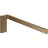 AXOR Universal Rectangular asta portasciugamani, 42626310, Universal Rectangular oro rosso spazzolato [Accessori Bagno > Portasciugamani]