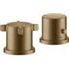 AXOR Citterio E rubinetto bordo vasca, termostatico, 36412140, Citterio E bronzo spazzolato [Rubinetteria Bagno > Rubinetteria Vasca]