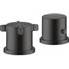 AXOR Citterio E rubinetto bordo vasca, termostatico, 36412340, Citterio E nero cromato spazzolato [Rubinetteria Bagno > Rubinetteria Vasca]