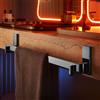 AXOR Universal Rectangular barra portasciugamani, 42661330, Universal Rectangular nero cromato [Accessori Bagno > Portasciugamani]