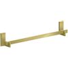 AXOR Universal Rectangular barra portasciugamani, 42661950, Universal Rectangular ottone spazzolato [Accessori Bagno > Portasciugamani]