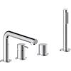 Herzbach SIRO rubinetto bordo vasca, miscelatore monocomando, 30.120250.1.01, SIRO cromo [Rubinetteria Bagno > Rubinetteria Vasca]