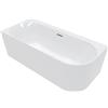 Villeroy & Boch Loop & Friends vasca da bagno ad angolo, con pannello laterale, UBA170LOF9CL00V-01, Loop & Friends bianco [Vasche da Bagno > Vasche da Bagno ad Angolo]