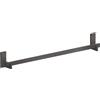 AXOR Universal Rectangular barra portasciugamani, 42683340, Universal Rectangular nero cromato spazzolato [Accessori Bagno > Portasciugamani]