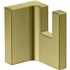 AXOR Universal Rectangular gancio portasciugamani, 42611950, Universal Rectangular ottone spazzolato [Accessori Bagno > Portasciugamani]