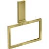 AXOR Universal Rectangular anello portasciugamani, 42623250, Universal Rectangular oro spazzolato [Accessori Bagno > Portasciugamani]