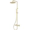 Herzbach LIVING SPA colonna doccia con termostatico, 30.988250.1.03, LIVING SPA oro [Rubinetteria Bagno > Colonne Doccia]