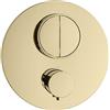 Herzbach LIVING termostatico, per vasca e doccia, 30.803050.1.03, LIVING; DEEP; DEEP GREY; DEEP WHITE; DEEP BLACK; SIRO; SIRO PVD GOLD; SIRO GREY; SIRO WHITE; SIRO BLACK; Design New; Nano; Ventura oro [Rubinetteria Bagno > Rubinetteria Doccia]