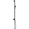 AXOR One asta saliscendi, con collegamento tubo flessibile, 48792340, One nero cromato spazzolato [Rubinetteria Bagno > Doccette / Supporti]