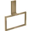 AXOR Universal Rectangular anello portasciugamani, 42623140, Universal Rectangular bronzo spazzolato [Accessori Bagno > Portasciugamani]