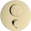Herzbach LIVING rubinetto doccia da incasso con termostatico, 30.803055.1.03, LIVING; DEEP GREY; DEEP WHITE; DEEP BLACK; SIRO; SIRO PVD GOLD; SIRO GREY; SIRO WHITE; SIRO BLACK; Design New; DEEP; Nano; Ventura oro [Rubinetteria Bagno > Rubinetteria Doccia]