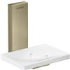 AXOR Universal Rectangular portasaponetta, 42605820, Universal Rectangular [Accessori Bagno > Portasapone]