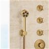 AXOR One doccetta, 1 tipo di getto, per montaggio su bordo vasca, 48651140, One bronzo spazzolato [Rubinetteria Bagno > Doccette / Supporti]