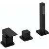 Herzbach CEO BLACK rubinetto bordo vasca, miscelatore monocomando, 36.220250.2.12, CEO BLACK nero opaco [Rubinetteria Bagno > Rubinetteria Vasca]