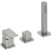 Herzbach CEO iX-finish rubinetto bordo vasca, miscelatore monocomando, 36.220250.2.14, CEO iX-finish acciaio inox spazzolato [Rubinetteria Bagno > Rubinetteria Vasca]