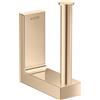 AXOR Universal Rectangular porta rotolo di riserva, 42654300, Universal Rectangular oro rosso [Accessori Bagno > Porta Rotolo]